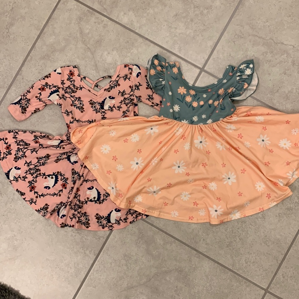 Dot dot smile dress bundle size 12-24mo